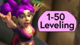 How 1-50 leveling works in Shadowlands