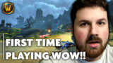 Playing World of Warcraft for the FIRST time!