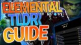 Elemental Shaman TLDR Guide Shadowlands