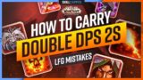 LOOKING FOR GROUP MISTAKES! | How To Carry Double DPS 2s | WoW Shadowlands